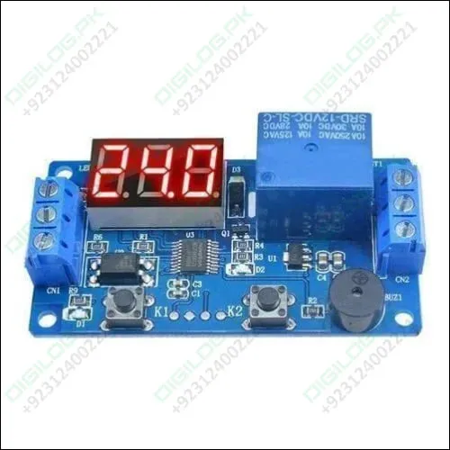 12v Digital Led Timer Module Adjustable Timer Relay Time Control Switch Trigger Timing Board