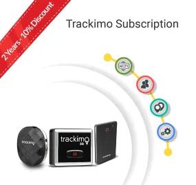 2 years trackimo subscription payment renewal*