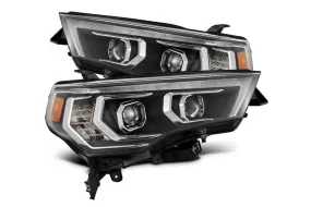 2014-20 Toyota 4Runner AlphaRex MK II Pro Series Halogen Projector Head Lights, Black