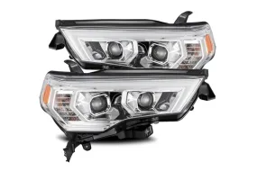 2014-20 Toyota 4Runner AlphaRex Pro Series Halogen Projector Head Lights, Chrome 2