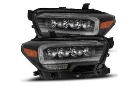 2016-23 Toyota Tacoma AlphaRex Nova Series LED Projector Headlights - Black