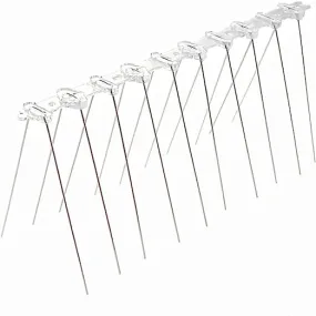 20Pcs 25CM Anti Bird Spikes 304 Stainless Steel - Noveden