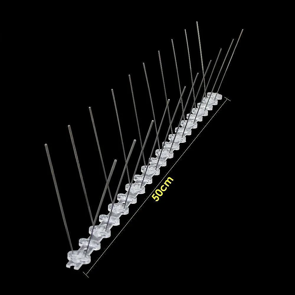 20x 50cm Stainless Bird Spike Set, Easy Install, Anti-Corr