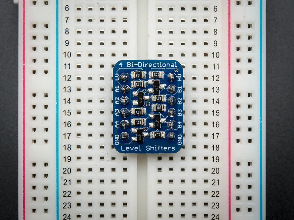 4-channel I2C-safe Bi-directional Logic Level Converter - BSS138