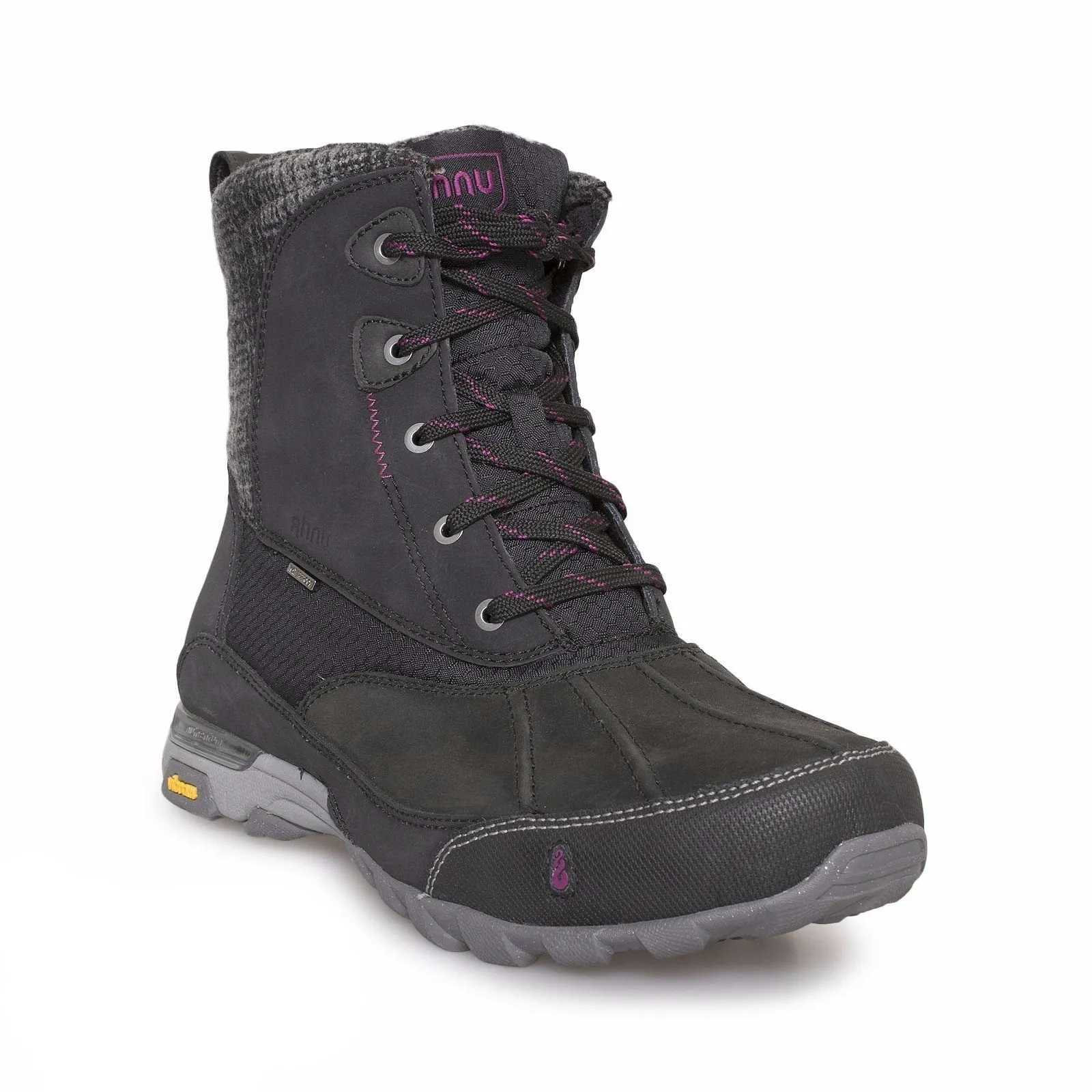 Ahnu Sugar Peak Black Boots