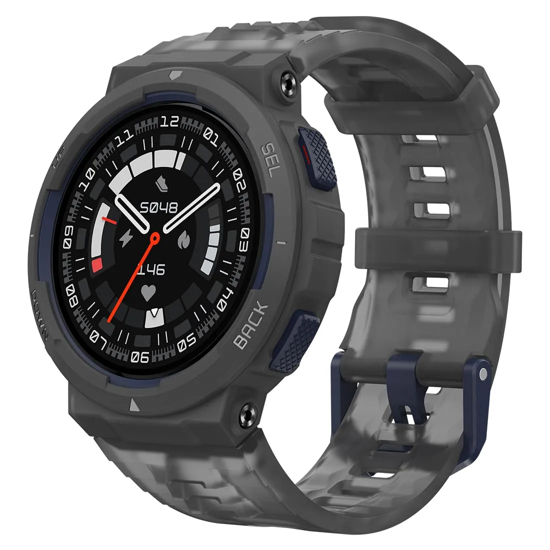 Amazfit Active Edge Smart Watch (Midnight Pulse)