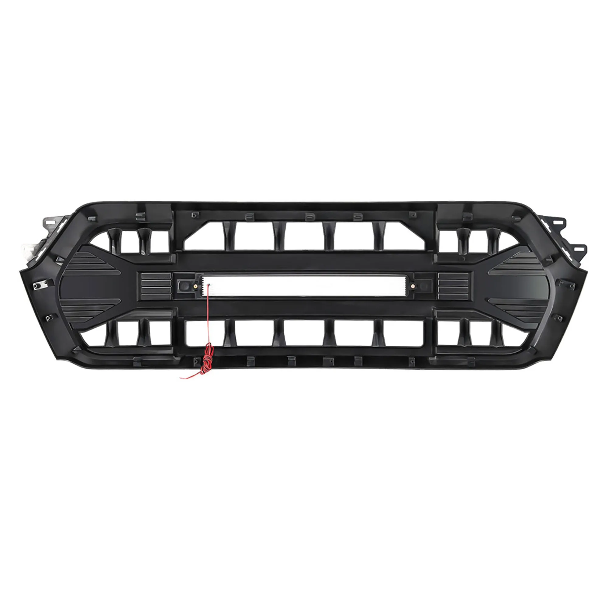 AMERICAN MODIFIED Armor Grille w/Off Road Lights for 2019 to 2024 Dodge Ram 1500