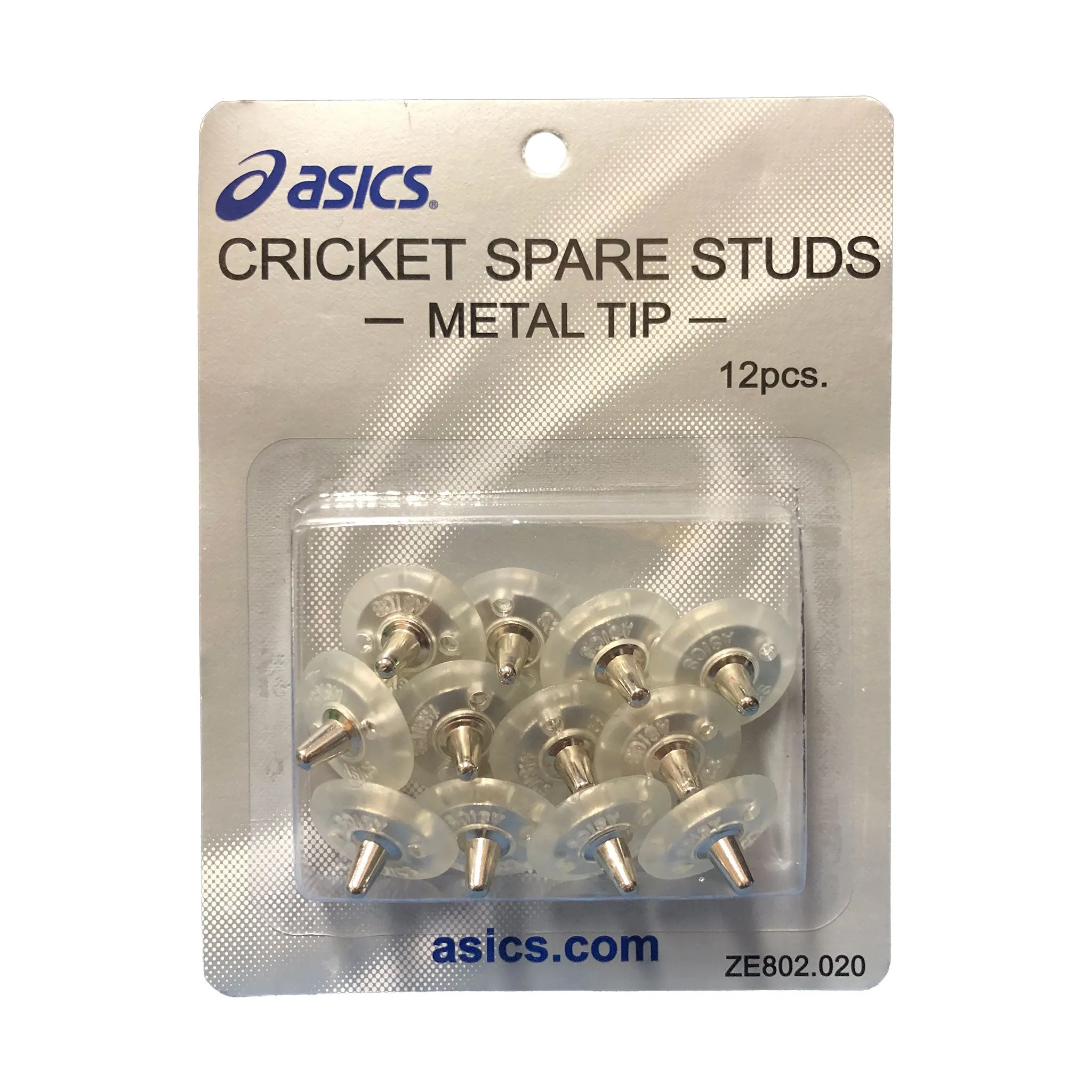 Asics Spare Cricket Studs - Metal Tips (pack 12)