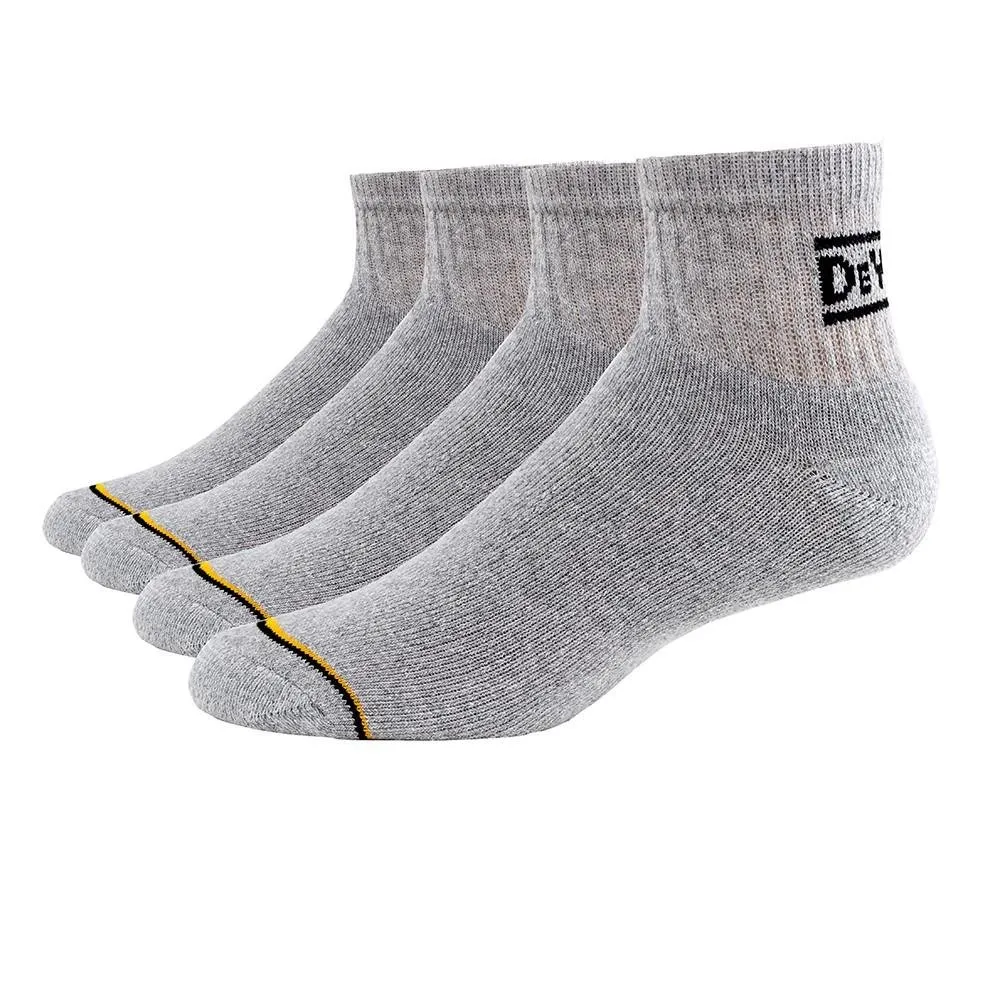 ATHLETIC QUARTER Non-Binding SOCK -4-Pair