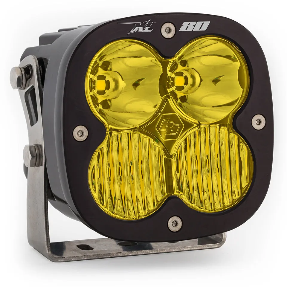 Baja Designs 670013 LED Light Pods Amber Lens Spot Each XL80 Driving/Combo Baja Designs