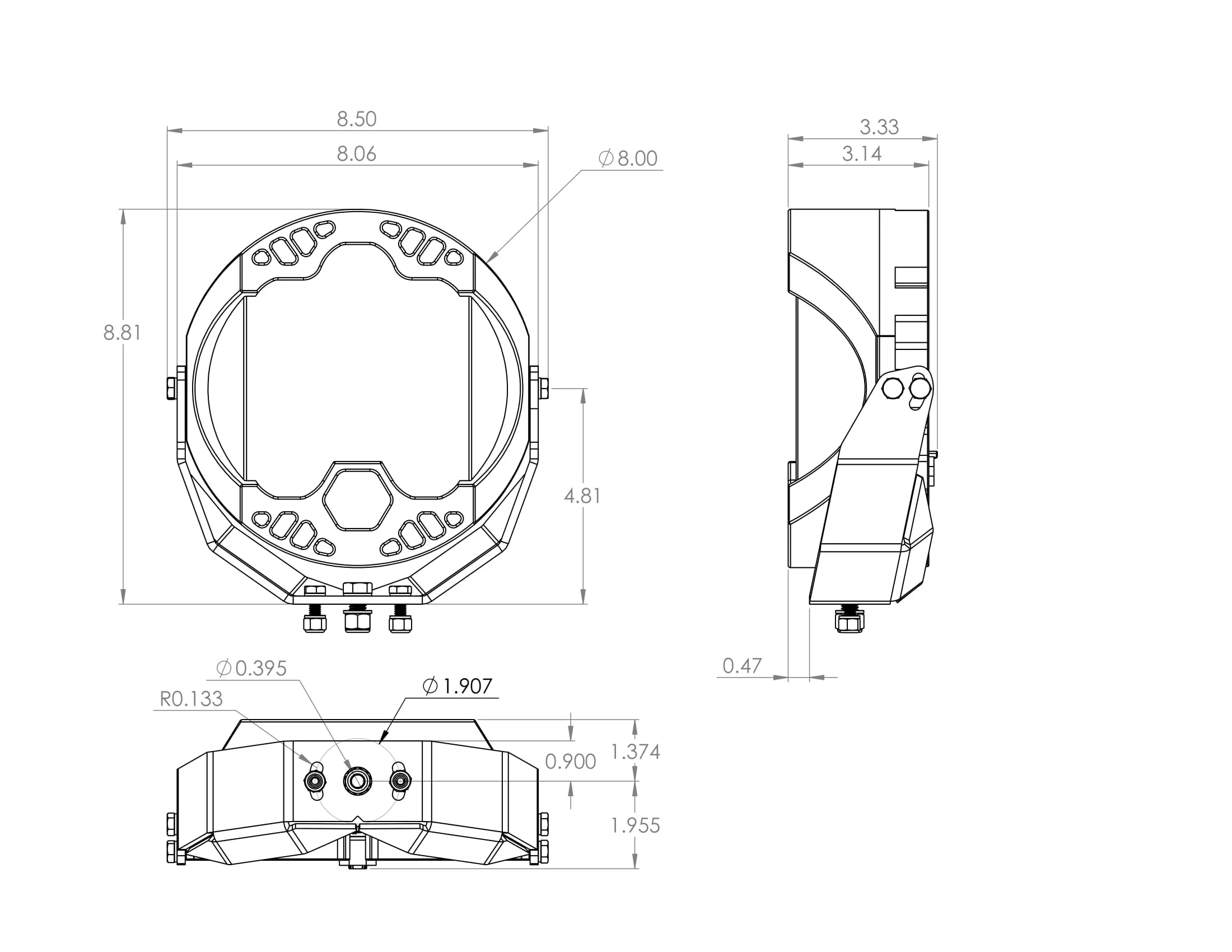 Baja Designs LP9, Racer Edition, LED