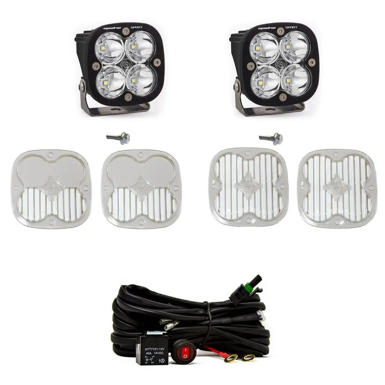 Baja Designs Squadron Sport LED Lights For Bronco (2021-2022)