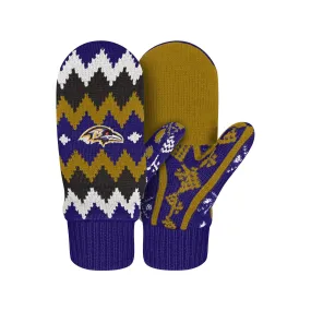 Baltimore Ravens NFL Mittens