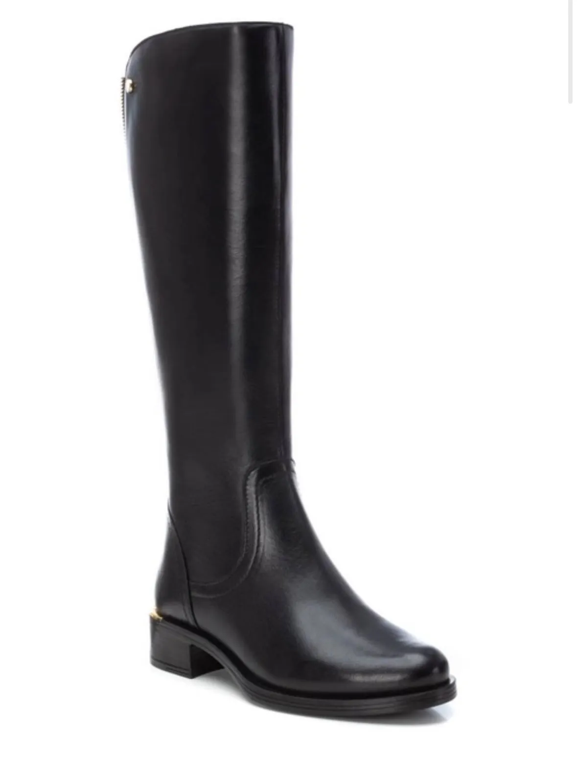 Carmela Ladies Low Heel Full Leg Boot