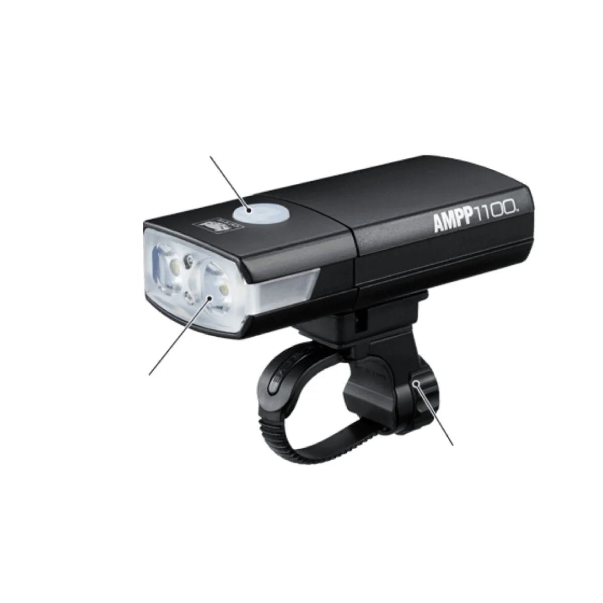 Cateye Ampp 1100 HL-EL1100RC Head Light