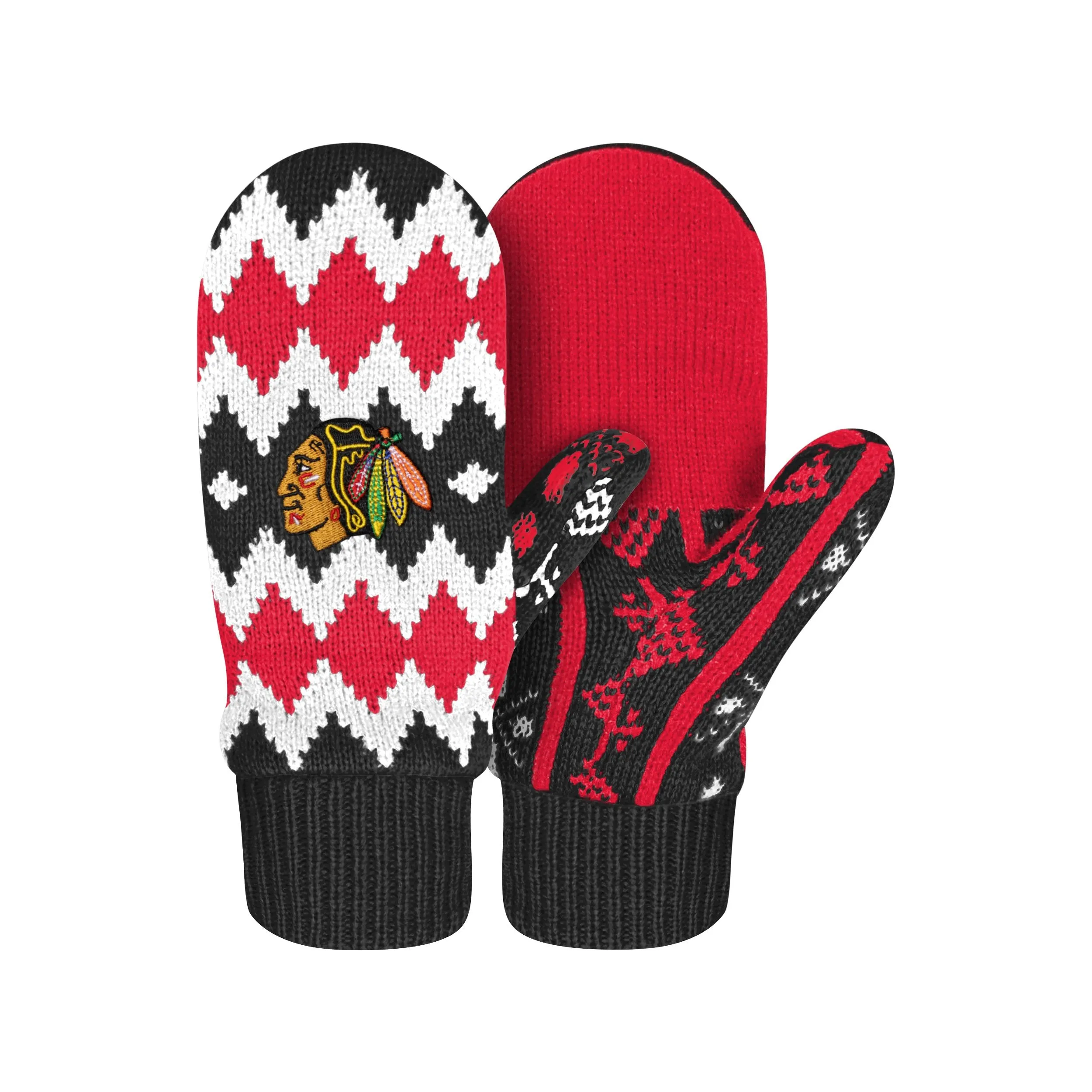 Chicago Blackhawks NHL Mittens