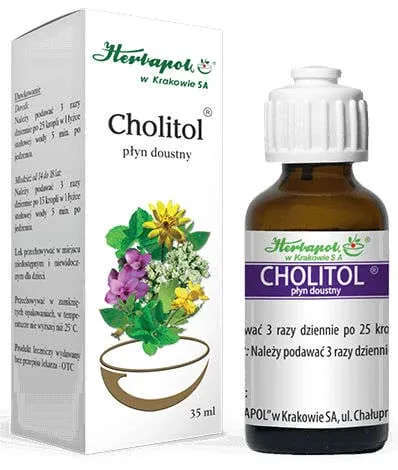 CHOLITOL liquid 35g, gall bladder symptoms