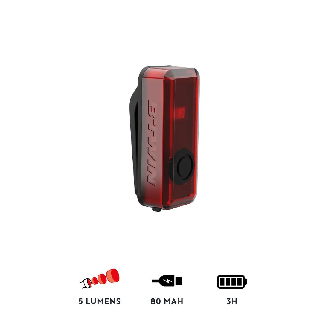 CL 100 LED USB Rear Bike Light