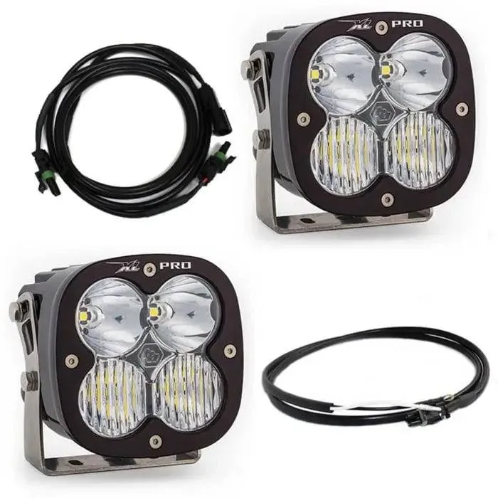 Dual XL LED Auxiliary Light Kit for Jeep JL / JT with Steel Bumpers