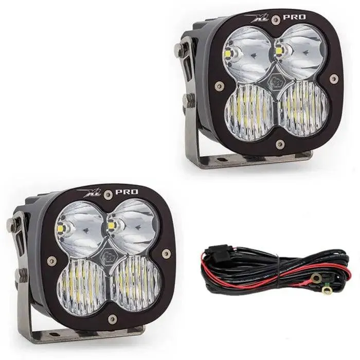 Dual XL LED Auxiliary Light Kit for Jeep JL / JT with Steel Bumpers