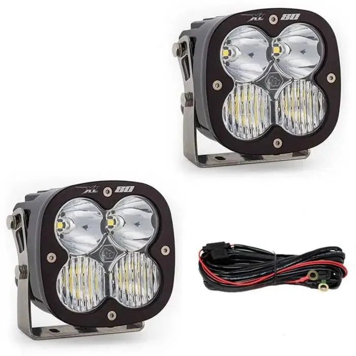 Dual XL LED Auxiliary Light Kit for Jeep JL / JT with Steel Bumpers