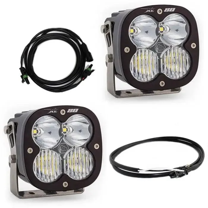 Dual XL LED Auxiliary Light Kit for Jeep JL / JT with Steel Bumpers