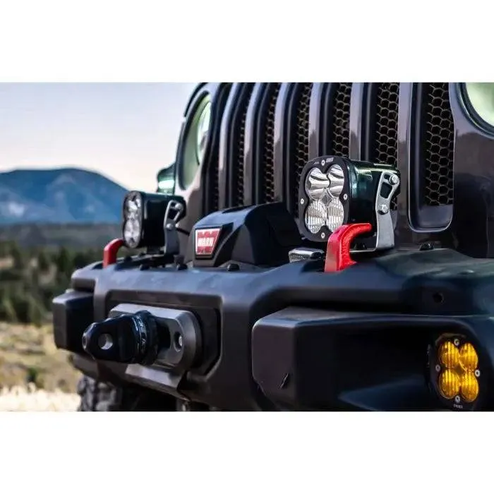 Dual XL LED Auxiliary Light Kit for Jeep JL / JT with Steel Bumpers