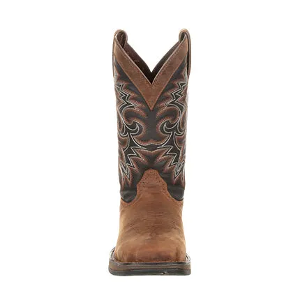 Durango Men's Rebel Pull-On Western Boot - Chocolate/Midnight DDB0135