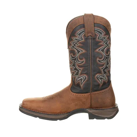 Durango Men's Rebel Pull-On Western Boot - Chocolate/Midnight DDB0135