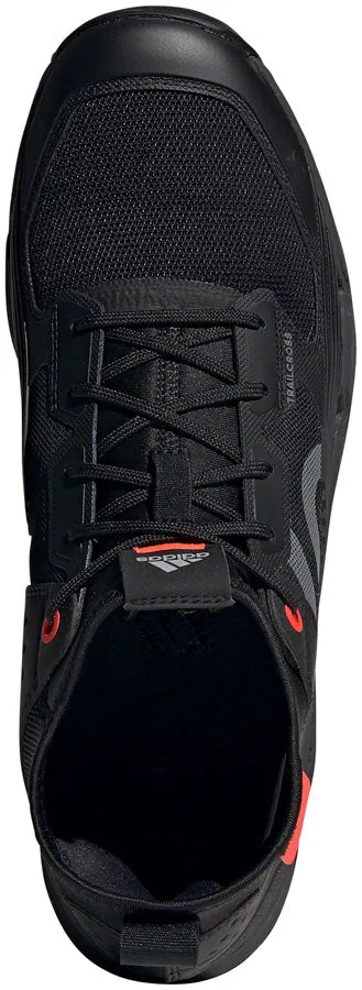 Five Ten Trailcross XT Flat Shoe - Men's, Core Black / Grey Four / Solar Red