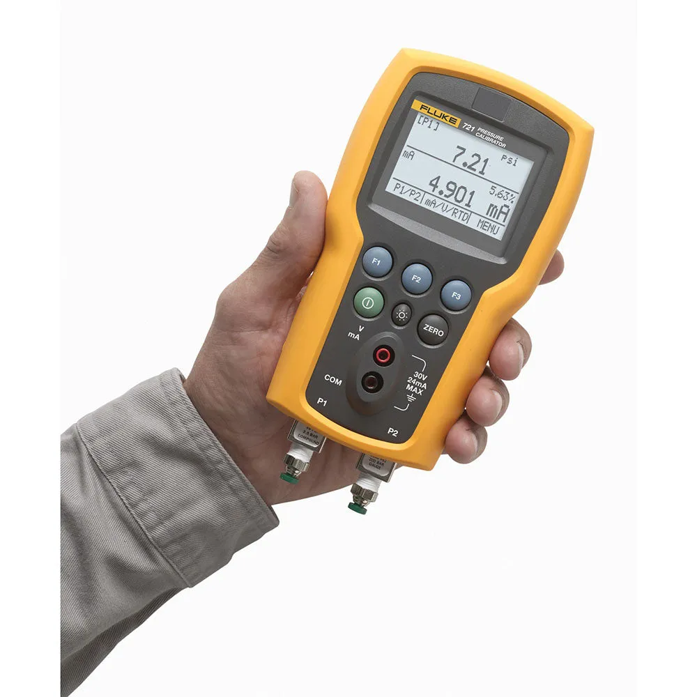 Fluke 721-1603  Dual Sensor Pressure Calibrator, 16 Psig, 300 Psig