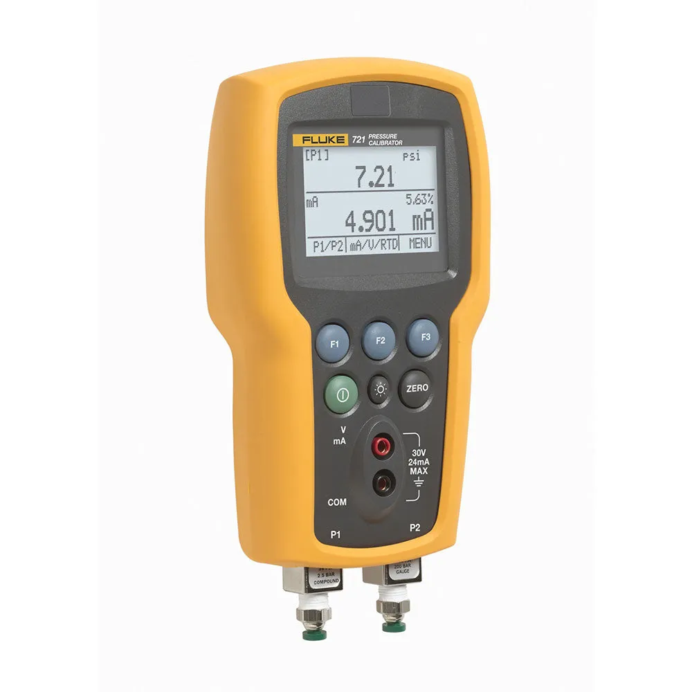 Fluke 721-1603  Dual Sensor Pressure Calibrator, 16 Psig, 300 Psig