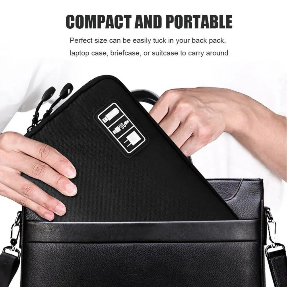 Gadget Organizer Bag Great Organizer for Office Use and Traveling, and Keep Your Important Devices in Reach.