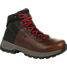 Georgia Boot Eagle Trail Men's Alloy Toe Waterproof Boots Gb00397 In Brown