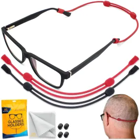 Glasses Strap Holder No Tail Eyeglass Cord Adjustable String M Size 13 inch 2pcs