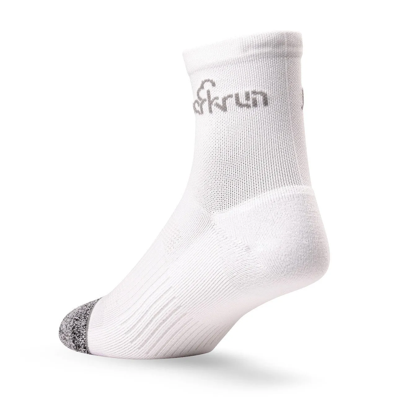 Half Crew White Socks