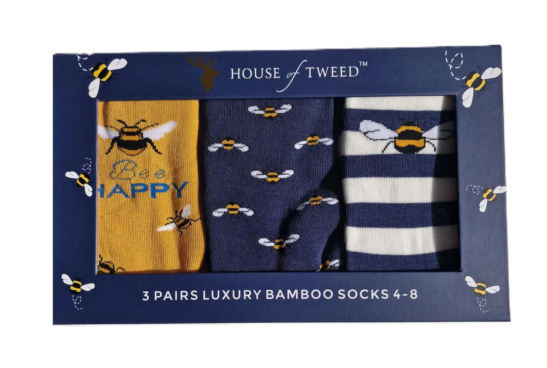 House of Tweed Luxury Ladies Bamboo Gift Novelty Socks