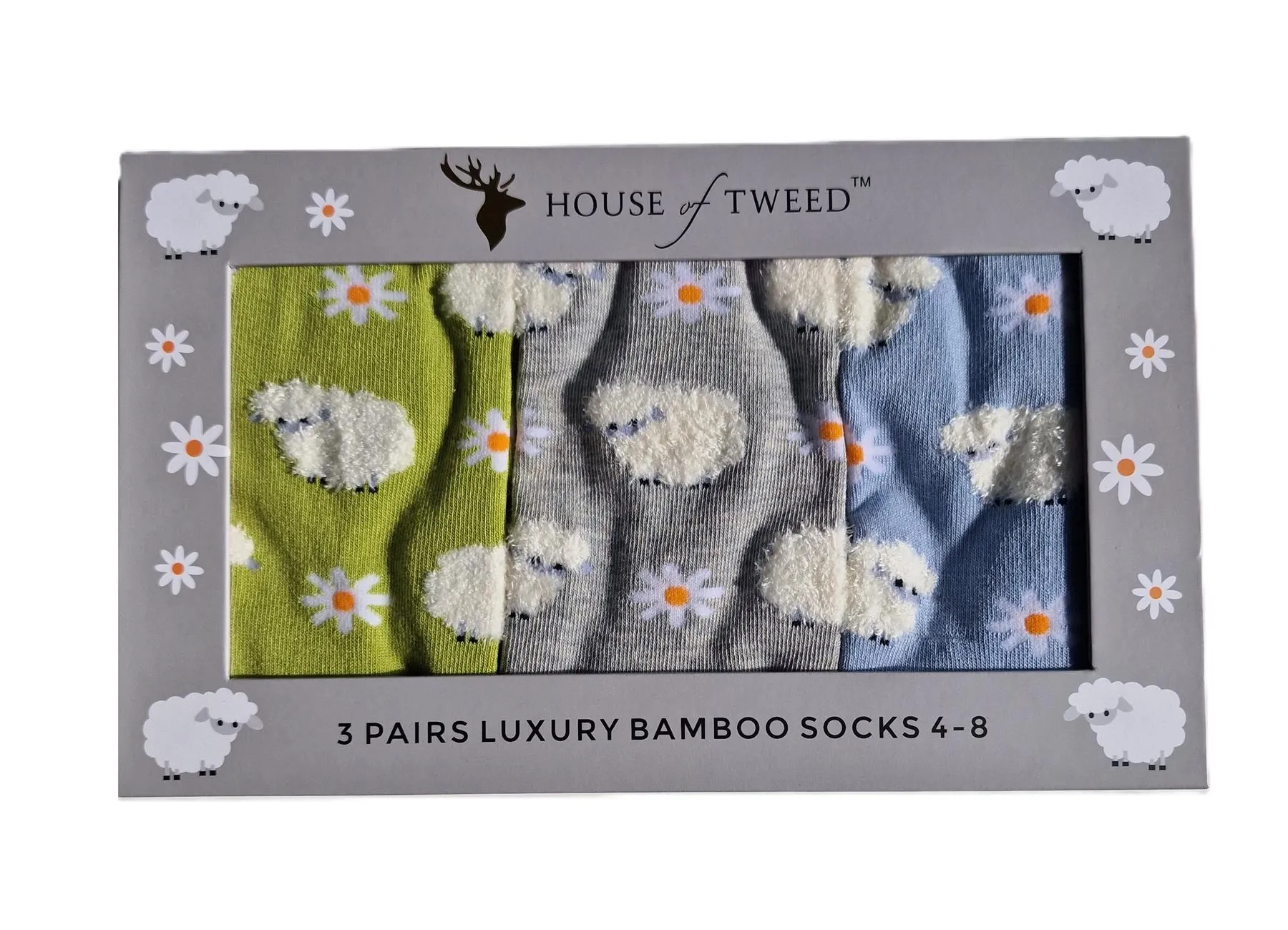 House of Tweed Luxury Ladies Bamboo Gift Novelty Socks