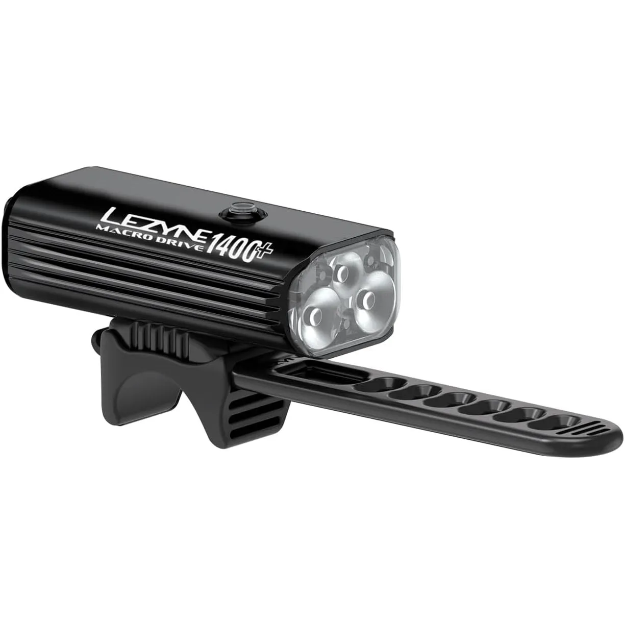 Lezyne Macro Drive 1400  and Strip Drive Pro 400  Bicycle Light Set, Front and Rear Pair, 1400/400 Lumen, USB-C Rechargeable