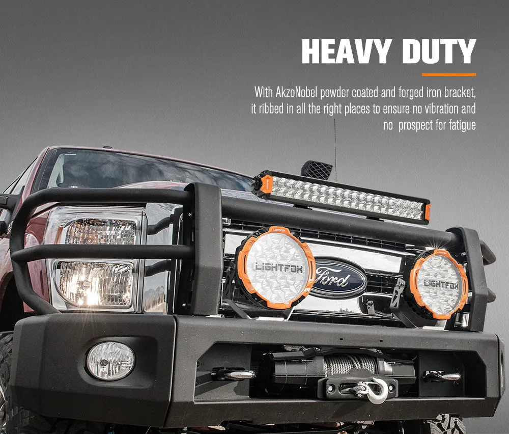 Lightfox 12" 20" 30" 40" Osram LED Light Bar Dual Rows Combo Beam Driving Lamp