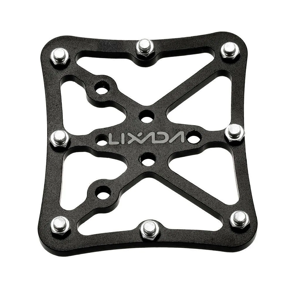 Lixada 1 Pair  Universal Clipless Pedal Platform Adapter for Shimano for Look for Time Clip-in Pedals