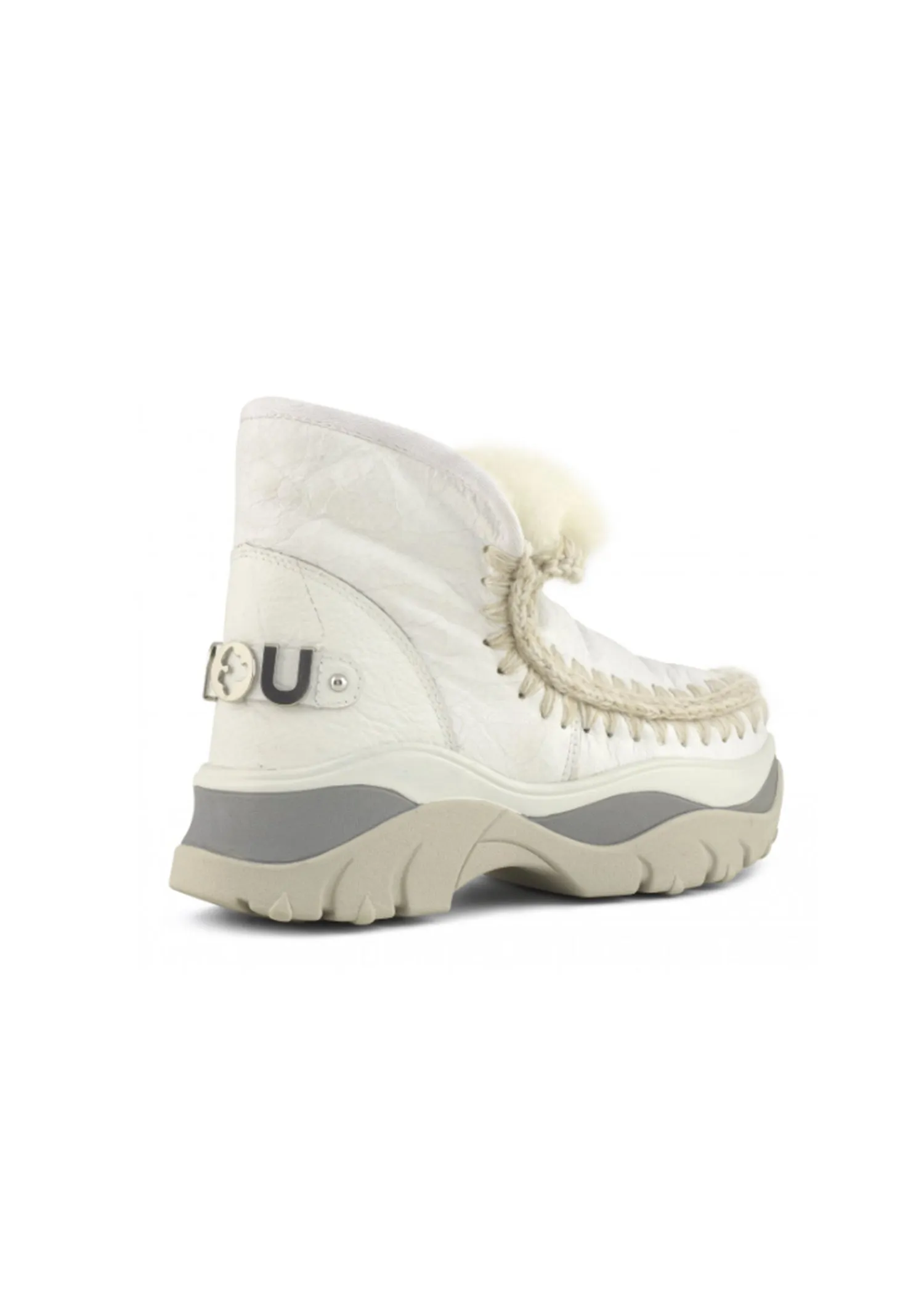 MOU Chunky Eskimo Logo Big Metallic Sneaker Boot - MD