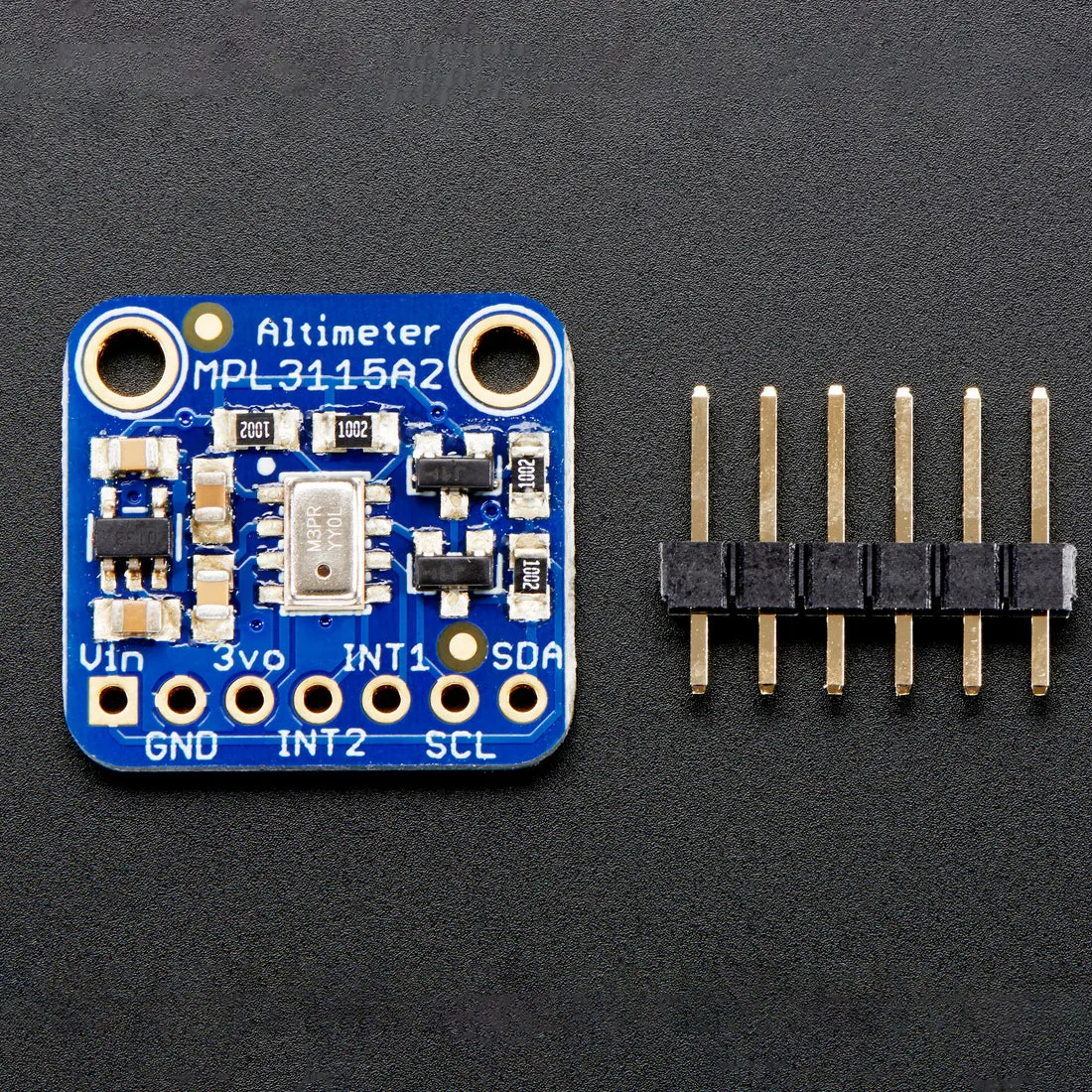 MPL3115A2 - I2C Barometric Pressure/Altitude/Temperature Sensor