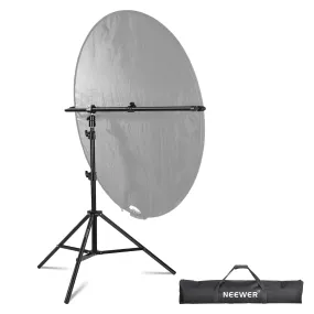 NEEWER 27.9"-47.2" Extendable Reflector Holder Arm with Light Stand