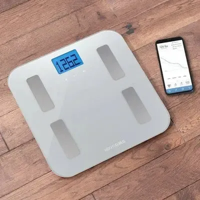 New - AppSync Smart Scale with Body Composition Silver - Weight Gurus