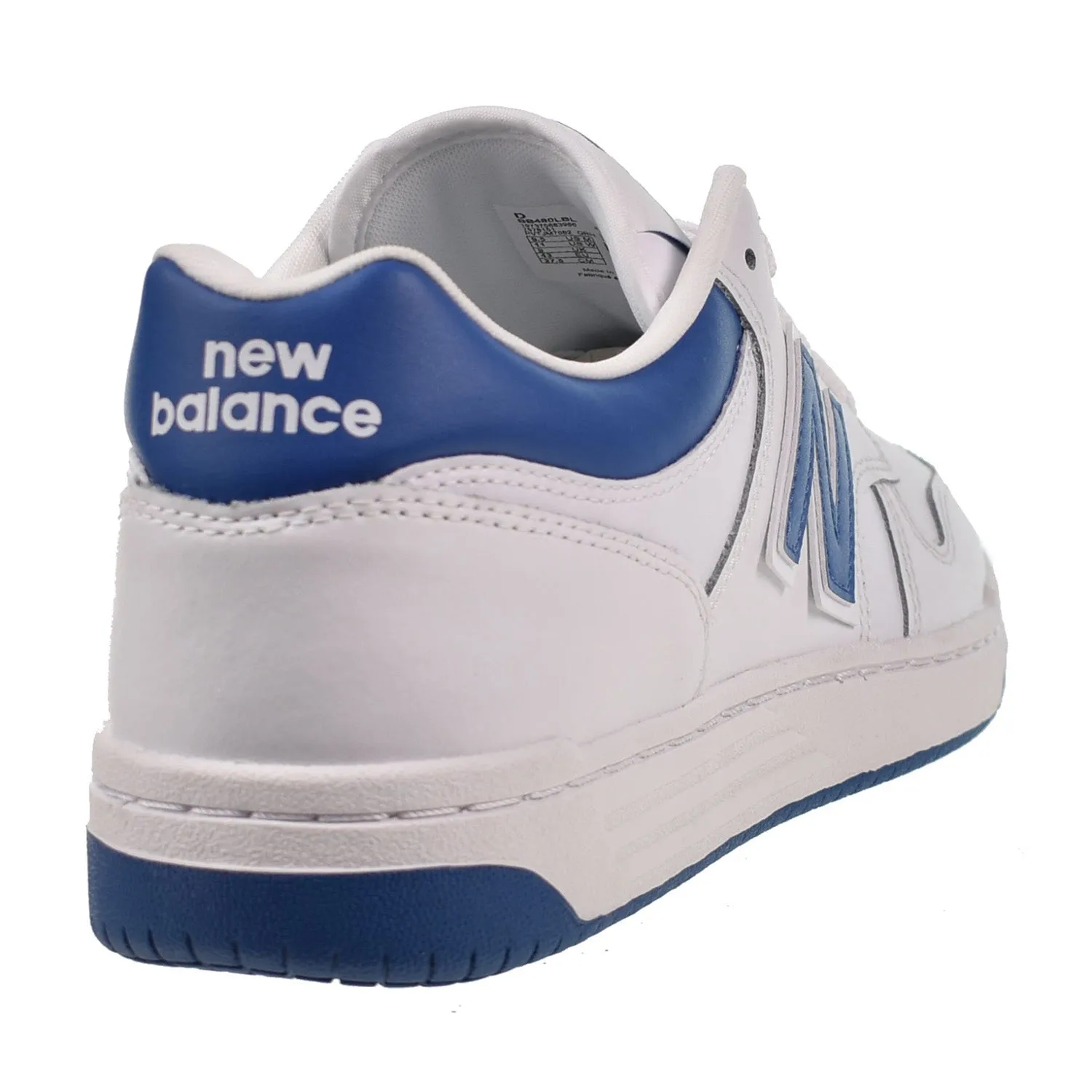 New Balance 480 Men's Shoes White-Blue