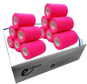 Non-Woven Cohesive Bandage Wrap, Self Adherent, (Color)