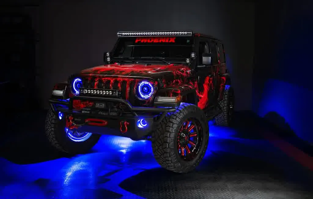 Oracle LED Fog Light Jeep Wrangler JL/ Gladiator JT Sport (18-20) [High Performance 20W] w/ or w/o Halo