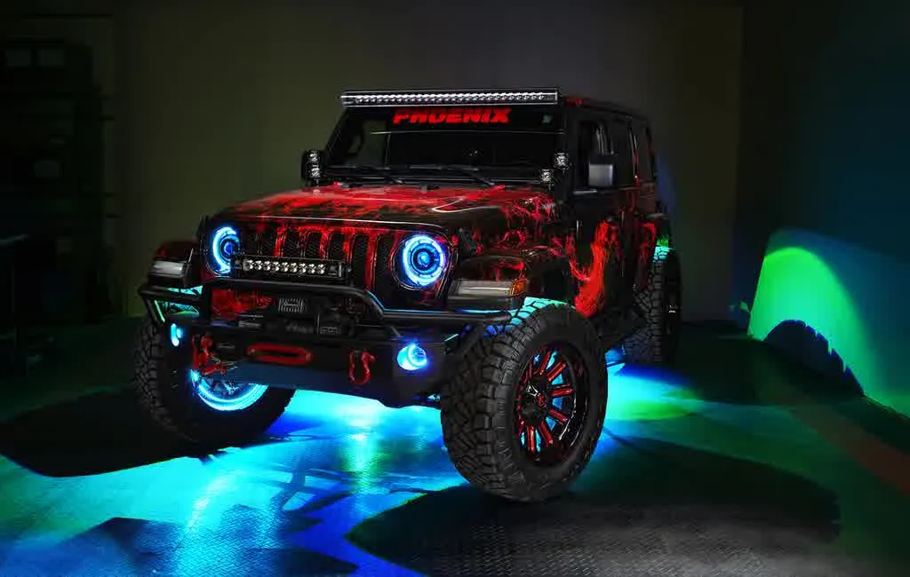 Oracle LED Fog Light Jeep Wrangler JL/ Gladiator JT Sport (18-20) [High Performance 20W] w/ or w/o Halo