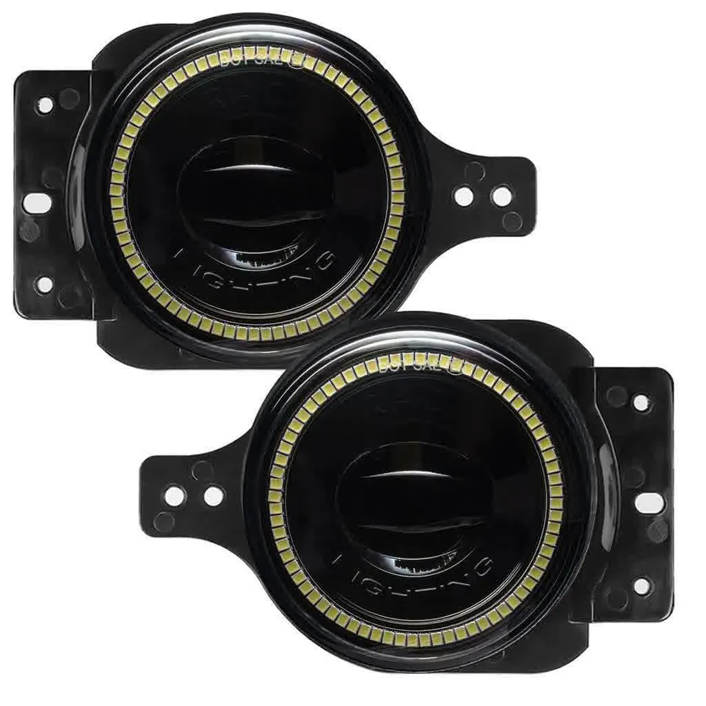 Oracle LED Fog Light Jeep Wrangler JL/ Gladiator JT Sport (18-20) [High Performance 20W] w/ or w/o Halo